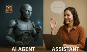 AI agent vs assistant